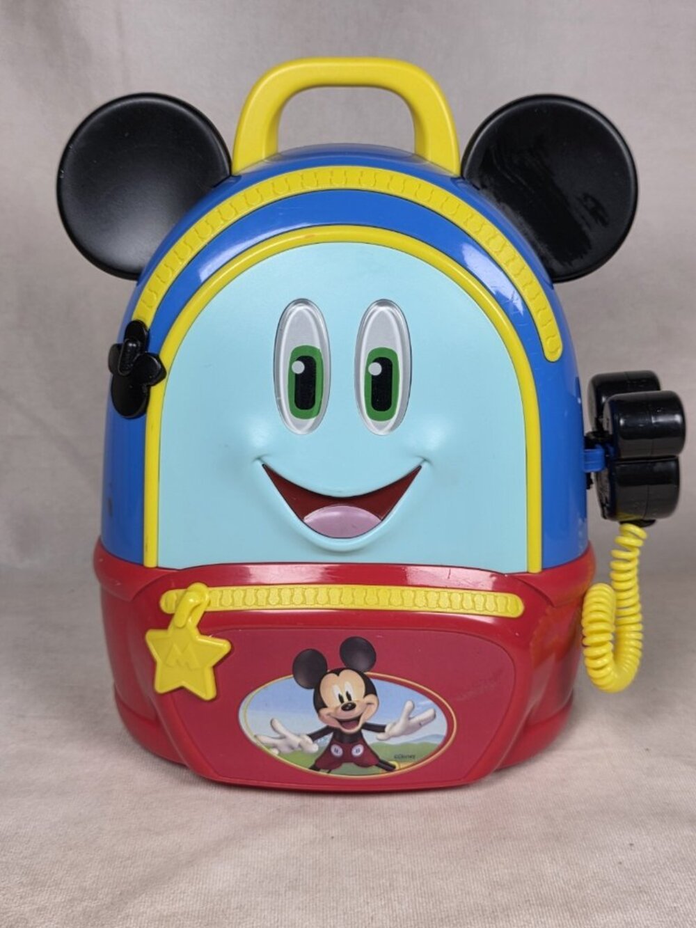 Disney Junior Mickey Mouse Funhouse Adventures Backpack Playset Toy (Works)
